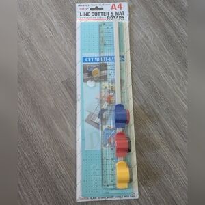 New Line Cutter & Mat Rotary DAFA No.2023‎ Cut Length 310mm A4